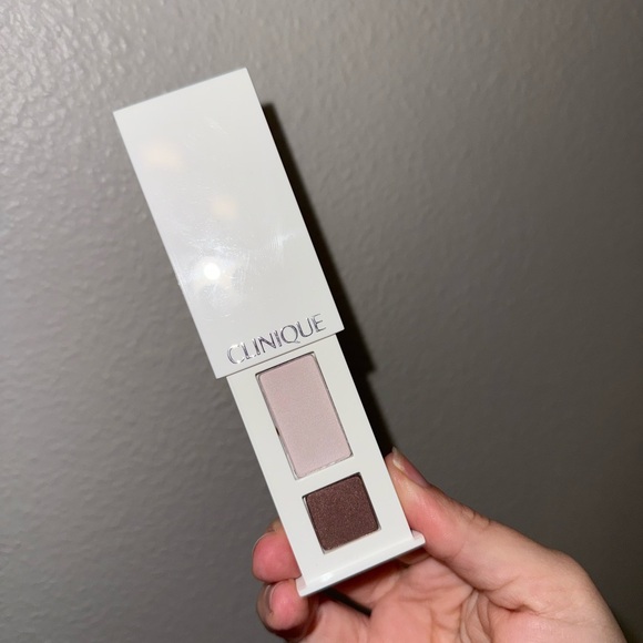 New Never Used Clinique Dual Tone Bronze Seashell Pink Fawn Satin Eyeshadow 💗 - Picture 7 of 15